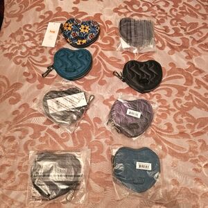 8 LUG new heart pouches. $12